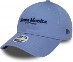 9TWENTY Blaue New Era Santa Monica Wordmark Damen Verstellbare Cap