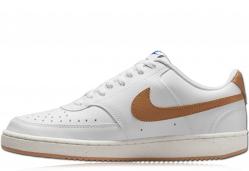W COURT VISION LO NN NIKE Damen Freizeitschuhe WHITE/FLAX-GAME ROYAL-SAIL