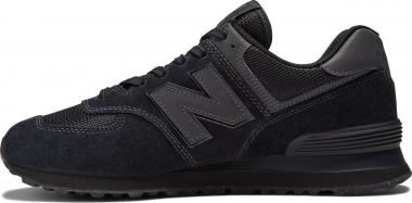  574 NEW BALANCE Herren Sneaker Black
