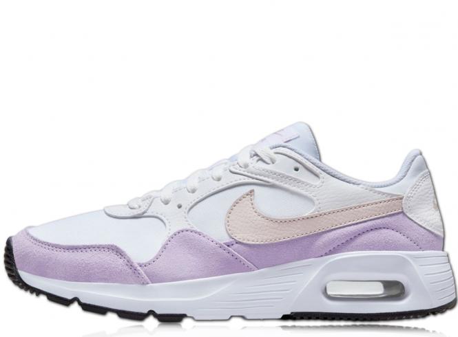 AIR MAX SC NIKE Damen Freizeit-Sneaker weiß/violet 